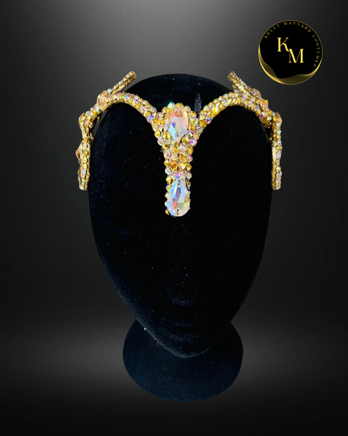 "Tahlia" Headpiece Gold