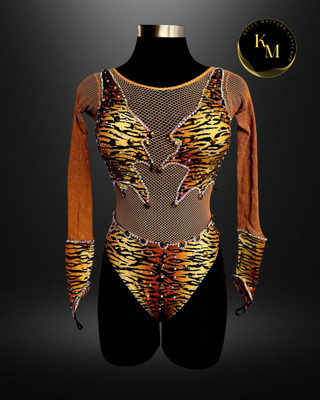 Tiger Print Leotard