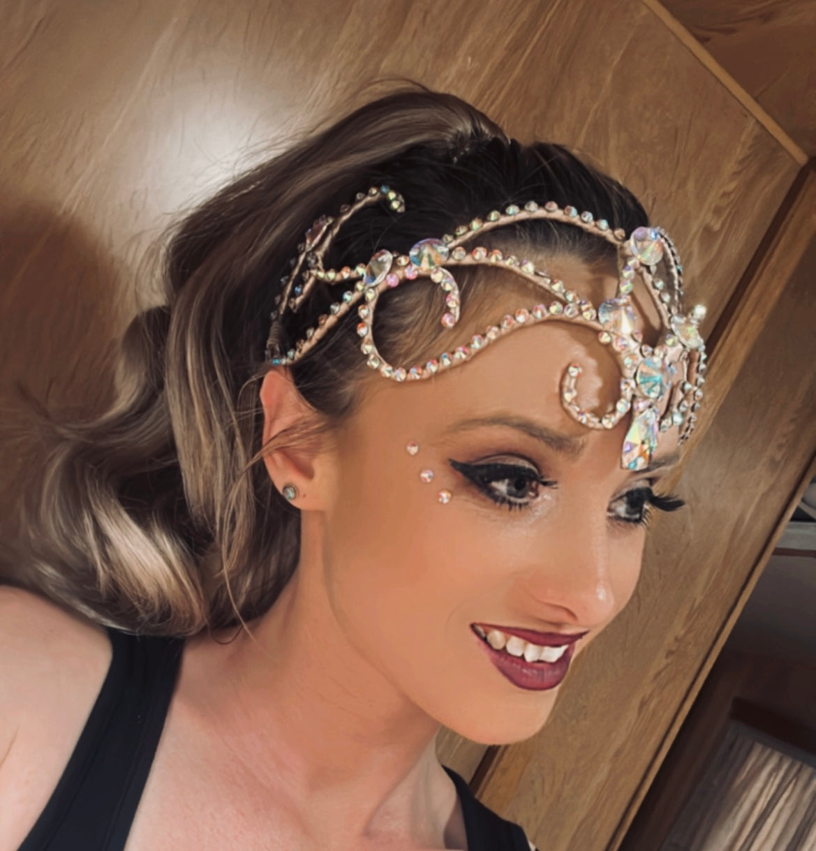"Roza" Headpiece (Various Colours)
