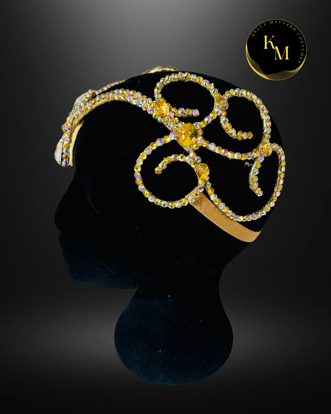 "Tahlia" Headpiece Gold