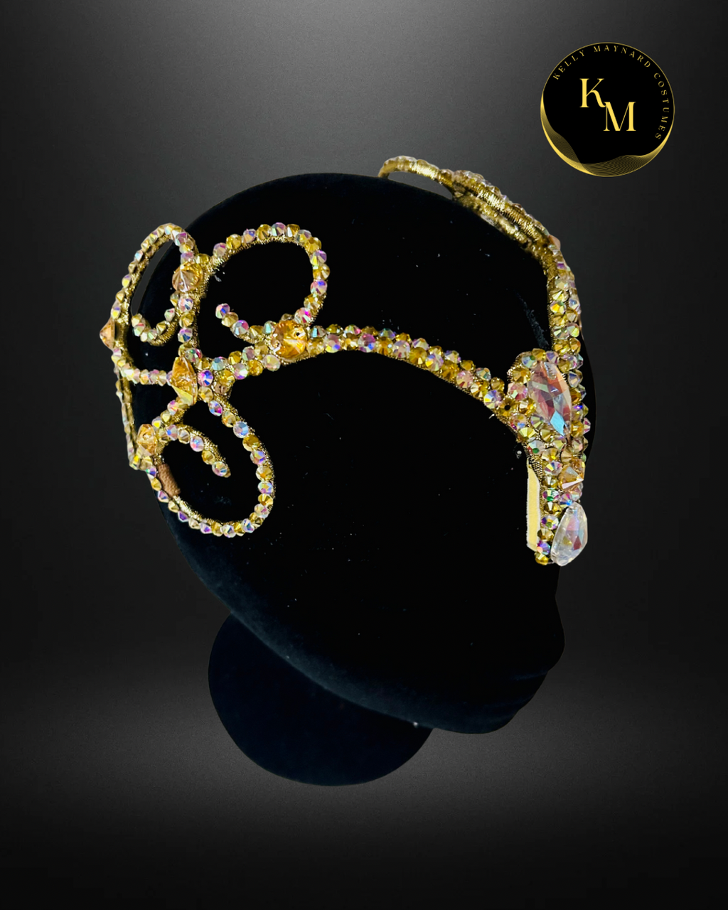 "Tahlia" Headpiece Gold