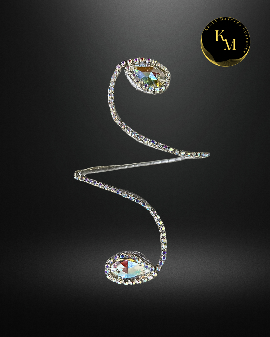 Silver/AB Petite Arm Cuff