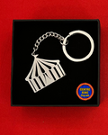 Premium Stainless Steel Big Top Keyring