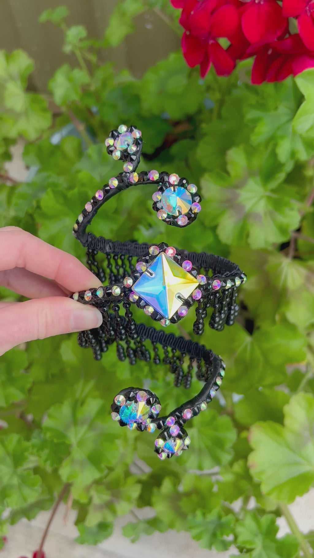 Black AB Arm Cuff