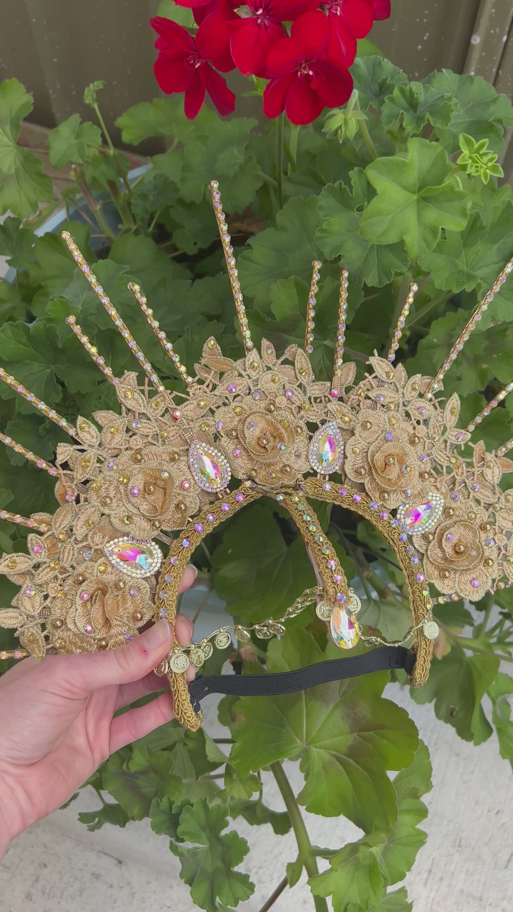 Halo Headdress Gold